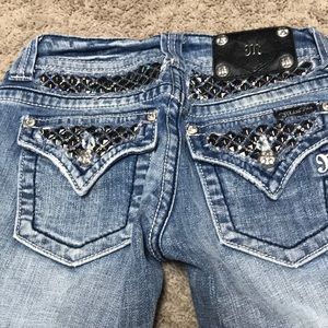 Miss Me Bermuda shorts